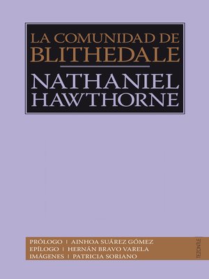 cover image of La comunidad de Blithedale